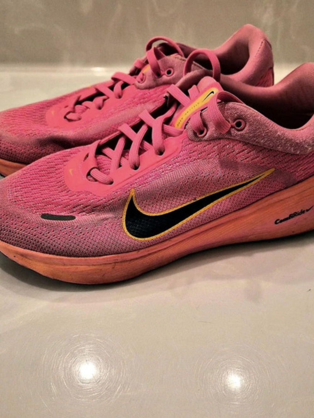Nike Air Zoom Stellar Ride Youth Pink Athletic Shoes US 6.5